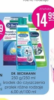 Środek do czyszczenia pralek Dr. Beckmann promocja w Drogerie Jasmin