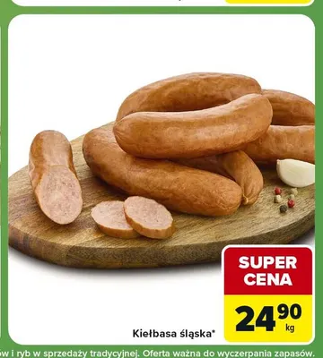 Kiełbasa śląska promocja w Carrefour Express