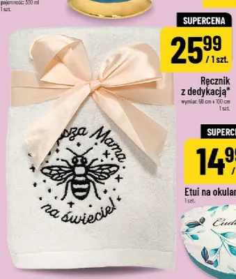 Ręcznik z dedykacją 50x100cm promocja w POLOmarket