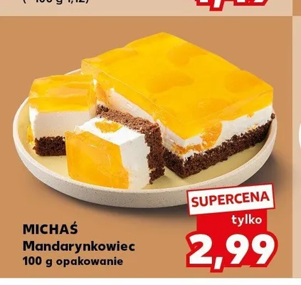Ciasto Mandarynkowiec Michaś promocja w Kaufland