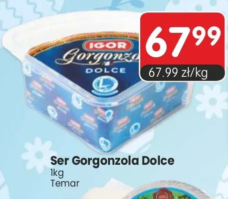 Ser gorgonzola formagia promocja w Market Point