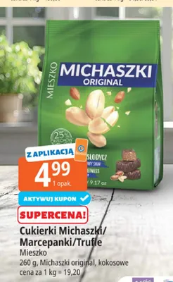 Cukierki Michaszki/Marcepanki/Trufle promocja w Leclerc
