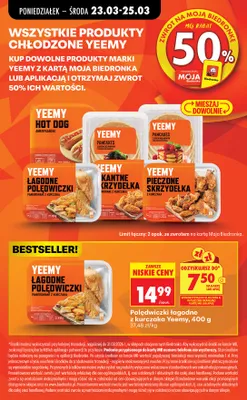 Hot dog amerykański promocja w Biedronka