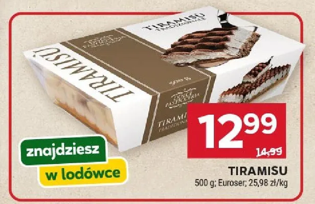 Tiramisu promocja w Stokrotka