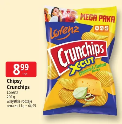 Chipsy Crunchips promocja w Leclerc