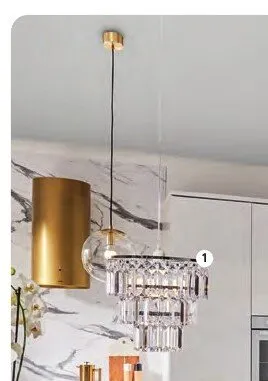 Lampa wisząca Viga 1 x E27 chrom promocja w Castorama