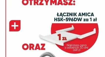 Łącznik Amica HSK-596DW promocja w Max Elektro