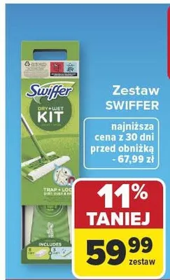 Zestaw Swiffer promocja w Carrefour
