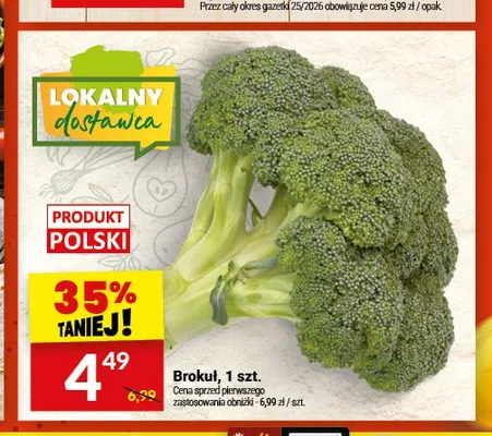 Brokuł promocja w Twój Market