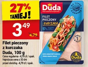 Filet pieczony z kurczaka Duda promocja w Twój Market