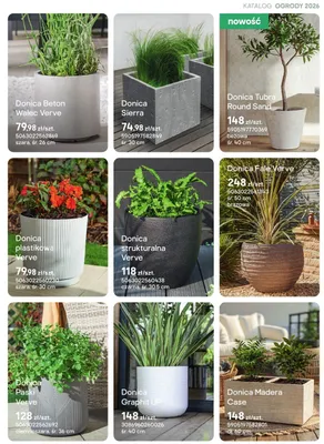 Donica plastikowa Verve promocja w Castorama