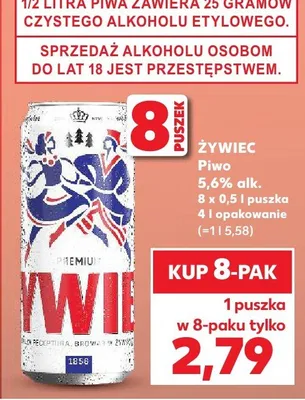 Piwo promocja w Kaufland