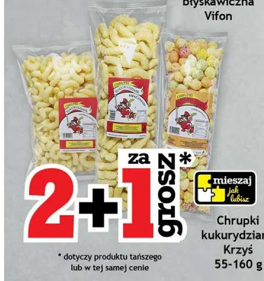 Chrupki kukurydziane Krzyś promocja w Gram Market