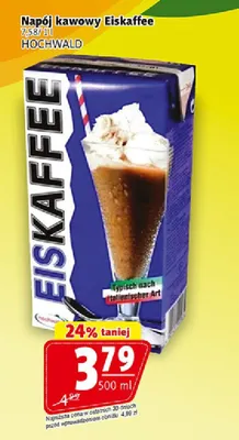 Napój kawowy Eiskaffee Hochwald promocja w Prim Market