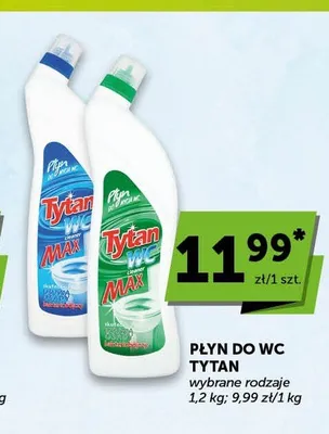 Płyn do WC Tytan Max promocja w ABC