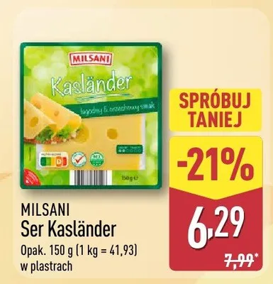 Ser promocja w Aldi