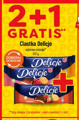 Ciastka Delicje promocja w POLOmarket