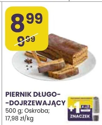 Piernik długo-dojrzewający promocja w Stokrotka