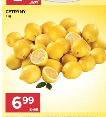 Cytryny promocja w Stokrotka