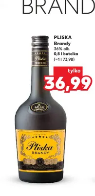 Brandy Pliska promocja w Kaufland