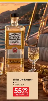 Likier Goldwasser promocja w Makro