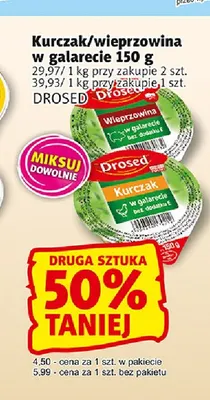Wieprzowina w galarecie Drosed promocja w Prim Market