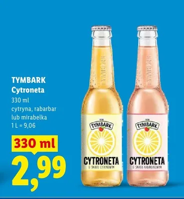 Cytroneta Tymbark cytryna promocja w Lidl