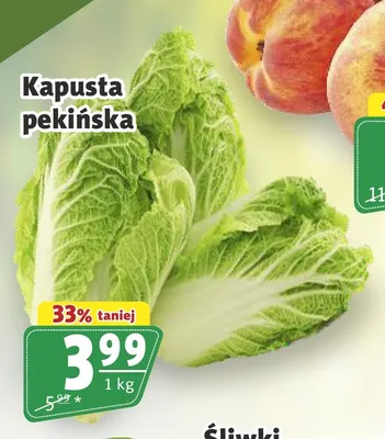 Kapusta pekińska promocja w Prim Market