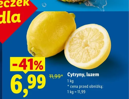 Cytryny luzem promocja w Lidl