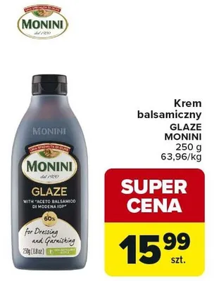 Krem balsamiczny Glaze promocja w Carrefour Market