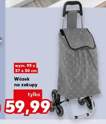 Wózek na zakupy promocja w Kaufland