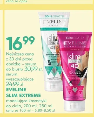 Serum wyszczuplające Eveline Slim Extreme 4D promocja w Super-Pharm