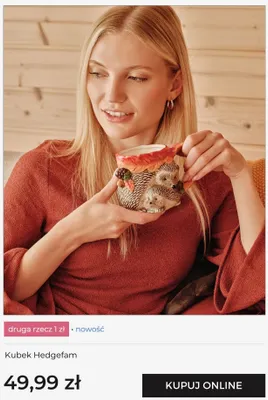 Kubek Hedgefam home & you promocja w home&you