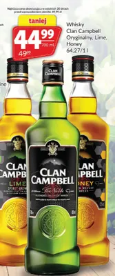 Whisky Clan Campbell Honey promocja w Prim Market