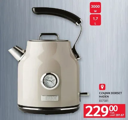 Czajnik Dorset Haden 837381 promocja w Selgros