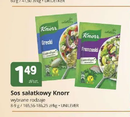 Sos sałatkowy Francuski Knorr promocja w Marketvita