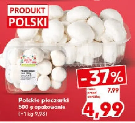 Pieczarki promocja w Kaufland