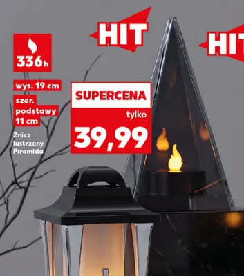 Znicz lustrzany Piramida promocja w Kaufland