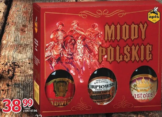 Zestaw miody polskie 3 x 250 ml promocja w Selgros