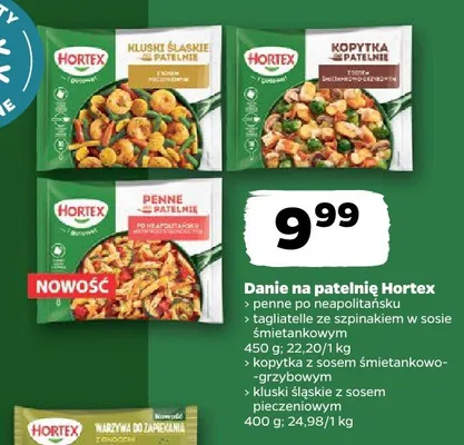 Danie na patelnię penne po neapolitańsku promocja w Netto