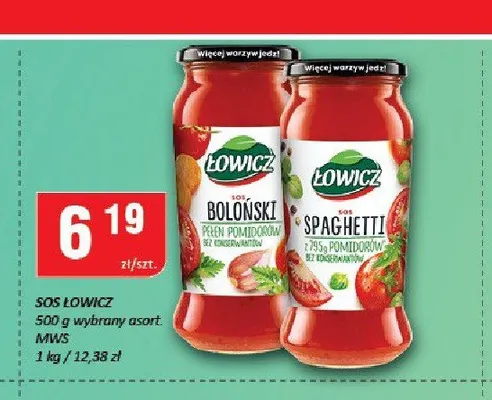 Sos spaghetti Łowicz promocja w Chorten