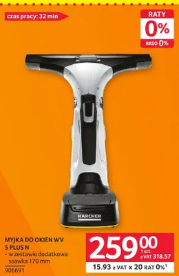 Myjka do okien WV 5 PLUS N promocja w Selgros