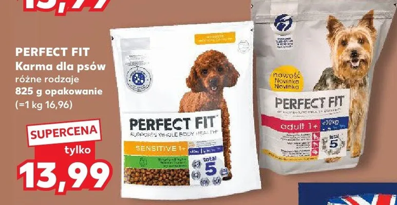 Karma dla psów Perfect Fit promocja w Kaufland