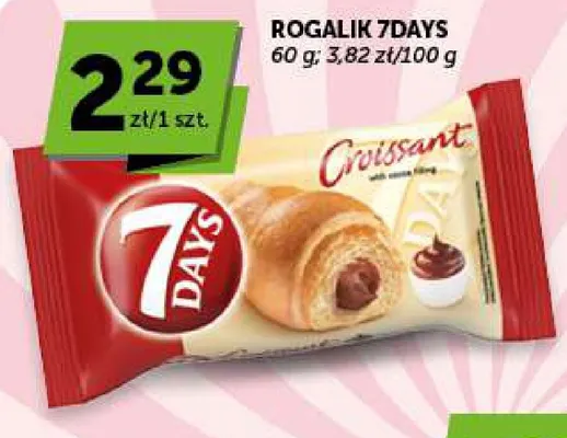 Rogalik 7Days promocja w Groszek