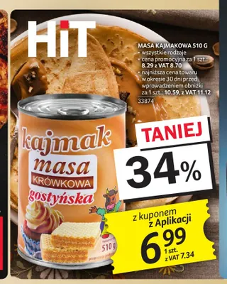 Masa kajmakowa Gostyńska promocja w Selgros