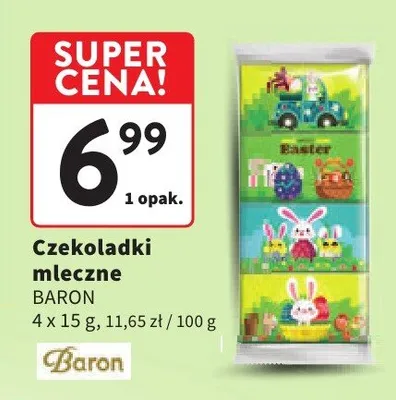 Czekoladki mleczne promocja w Intermarche