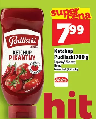 Ketchup pikantny promocja w TOPAZ