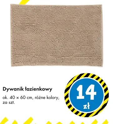 Dywanik łazienkowy TEDi promocja w Tedi