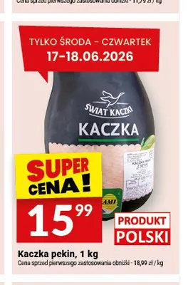 Kaczka pekin Świat Kaczki promocja w Twój Market