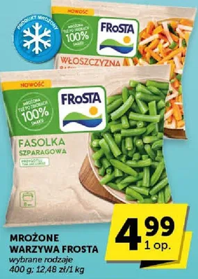 Warzywa mrożone włoszczyzna promocja w Groszek